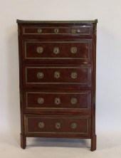 LOUIS XVI MARBLETOP BRONZE MOU