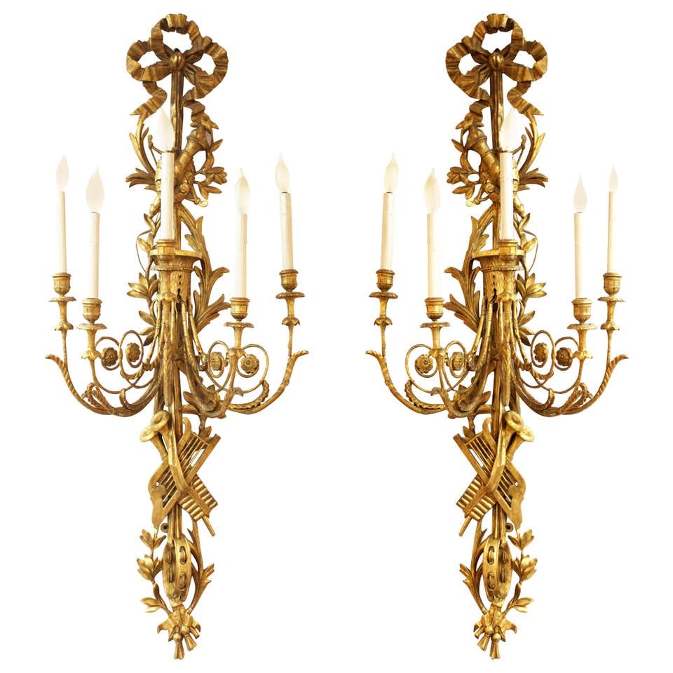 LOUIS XVI MONUMENTAL GILTWOOD