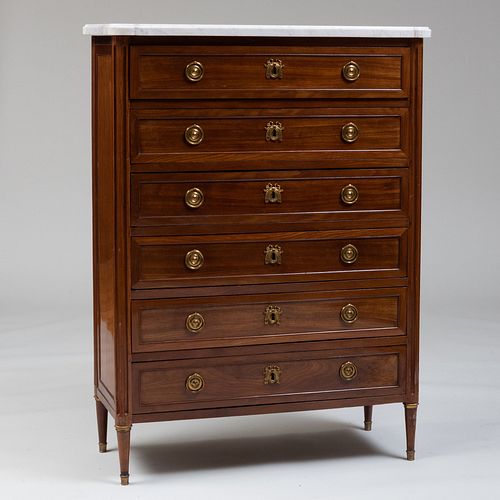 LOUIS XVI ORMOLU-MOUNTED MAHOGANY