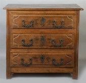 LOUIS XVI PROVINCIAL OAK COMMO