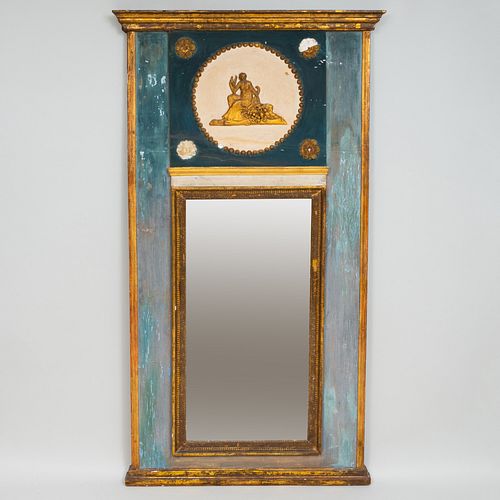LOUIS XVI PROVINCIAL PAINTED AND