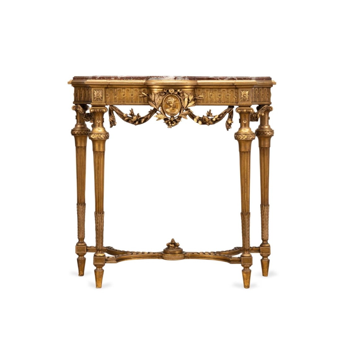 LOUIS XVI REVIVAL MARBLE TOP