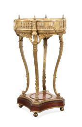 LOUIS XVI REVIVAL ORMOLU & MAH