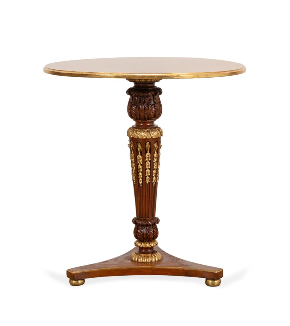 LOUIS XVI REVIVAL PARCEL GILT