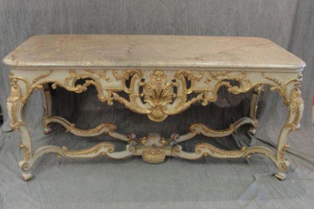 Louis XVI Rococo Style Marbletop