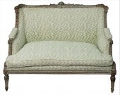 LOUIS XVI SETTEE, HAVING CARVE