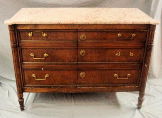 Louis XVI Style 2 Door Marbletop