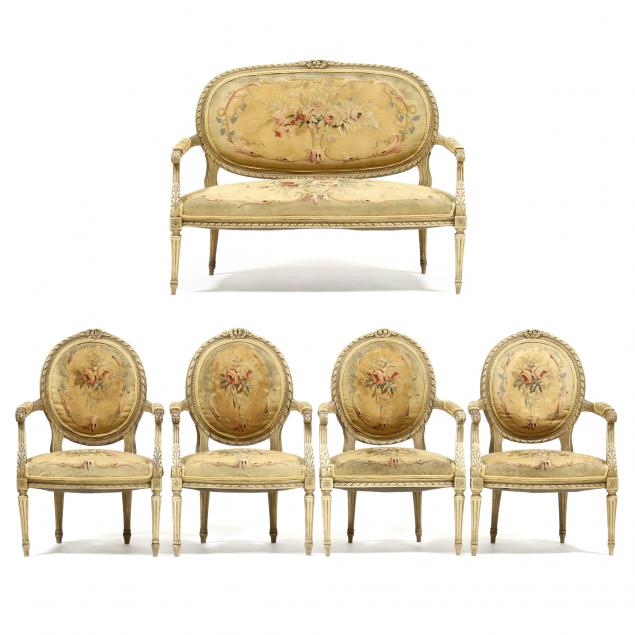 LOUIS XVI STYLE AUBUSSON