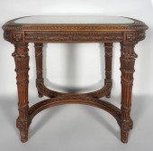 LOUIS XVI STYLE BEECHWOOD BENC