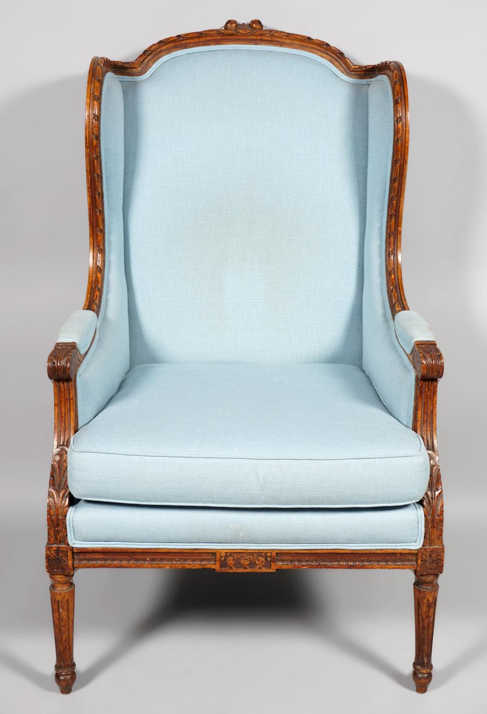 LOUIS XVI STYLE BEECHWOOD BERGERE