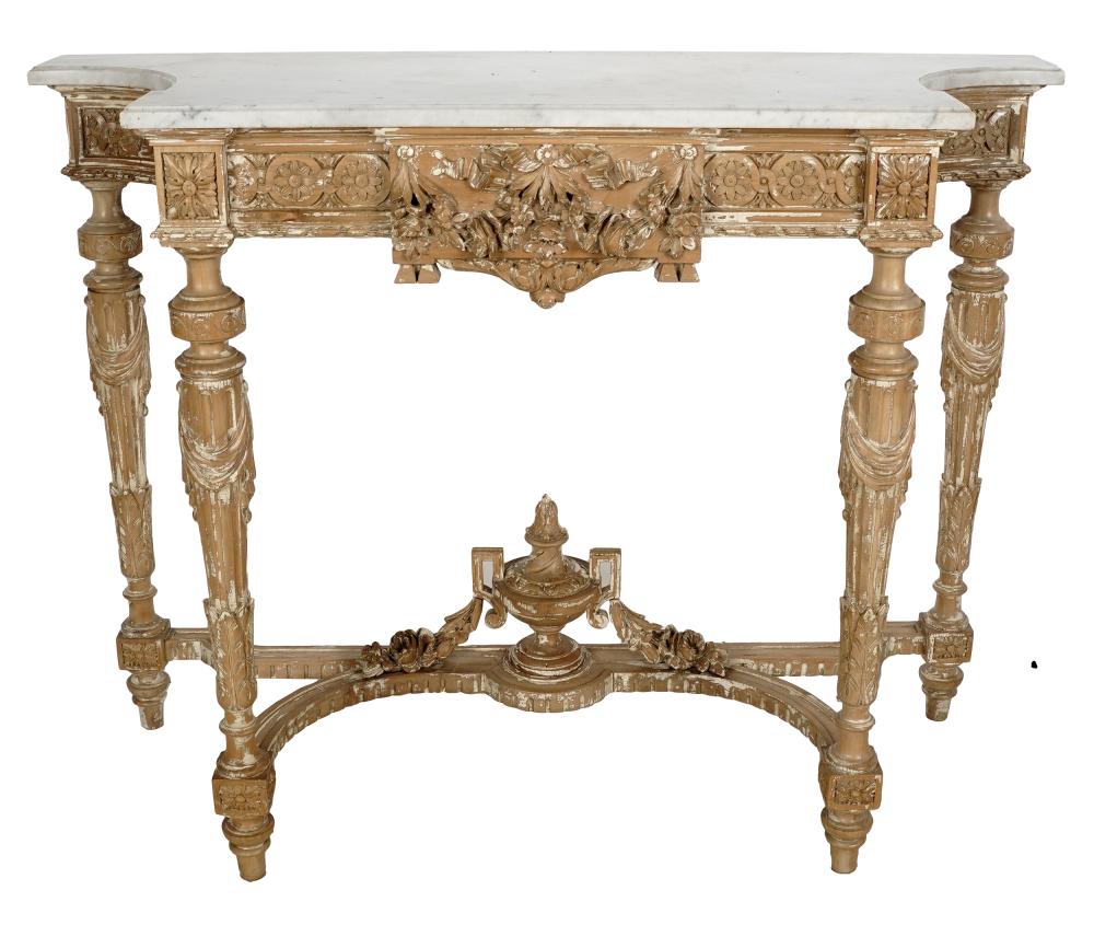 LOUIS XVI STYLE BEECHWOOD MARBLE