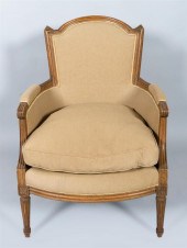 LOUIS XVI STYLE BERGERE ARMCHA