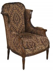 LOUIS XVI STYLE BERGERE Handso