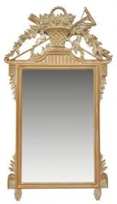 LOUIS XVI STYLE BEVELED WALL M