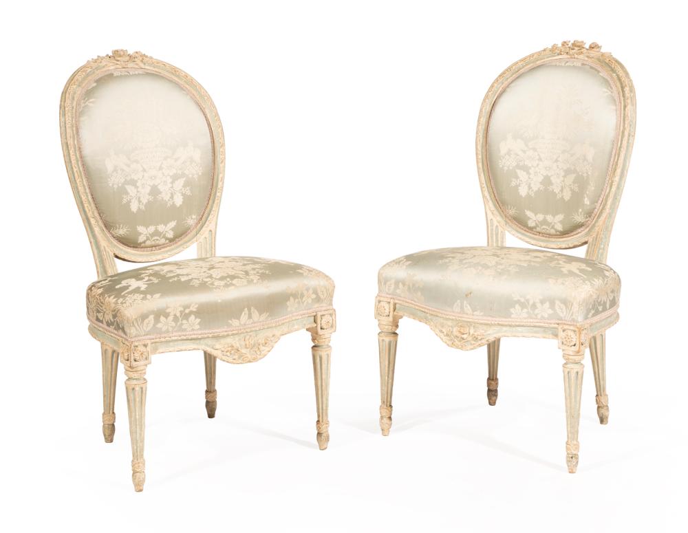 LOUIS XVI-STYLE BLEU AND CREME