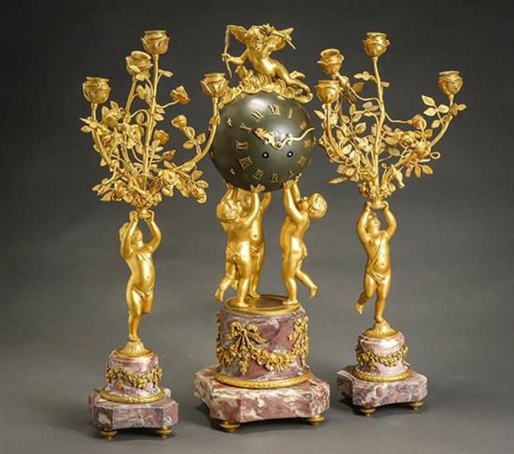 LOUIS XVI STYLE BLUED STEEL,