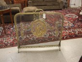 LOUIS XVI STYLE BRASS AND WIRE