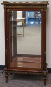 LOUIS XVI STYLE BRASS MOUNTED