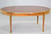 LOUIS XVI STYLE BRASS MOUNTED