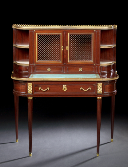 Louis XVI-Style Brass-Mounted