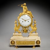 LOUIS XVI STYLE BRONZE AND MAR