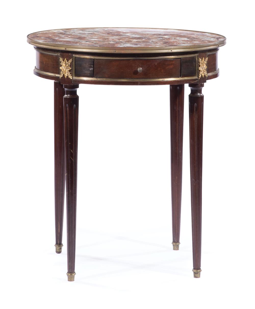 LOUIS XVI-STYLE BRONZE-MOUNTED