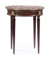 LOUIS XVI-STYLE BRONZE-MOUNTED