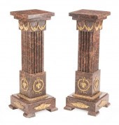LOUIS XVI-STYLE BRONZE-MOUNTED