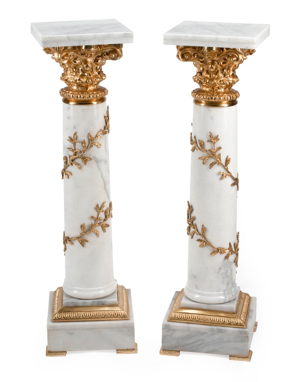 LOUIS XVI-STYLE BRONZE-MOUNTED