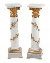LOUIS XVI-STYLE BRONZE-MOUNTED