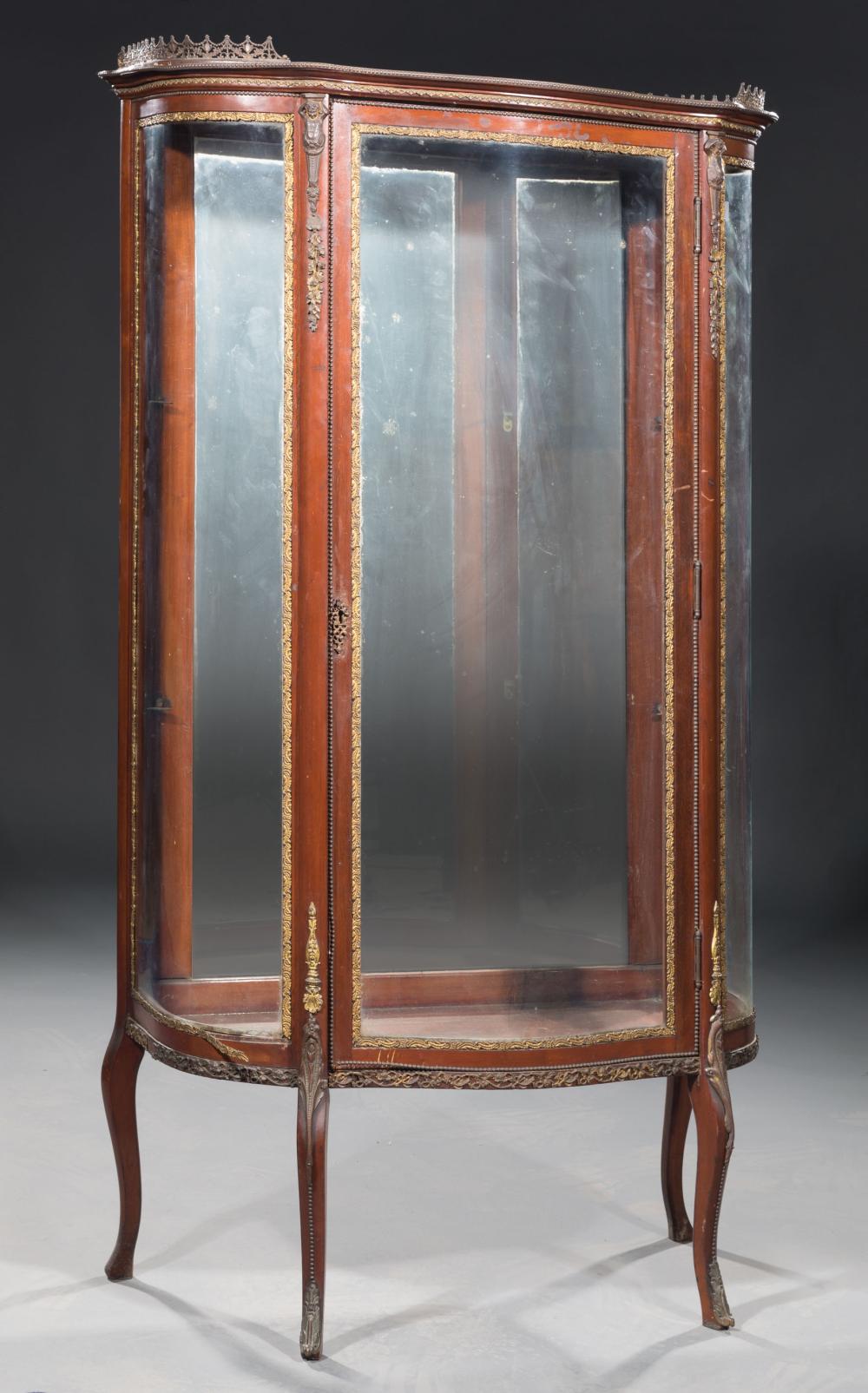 LOUIS XVI-STYLE BRONZE-MOUNTED
