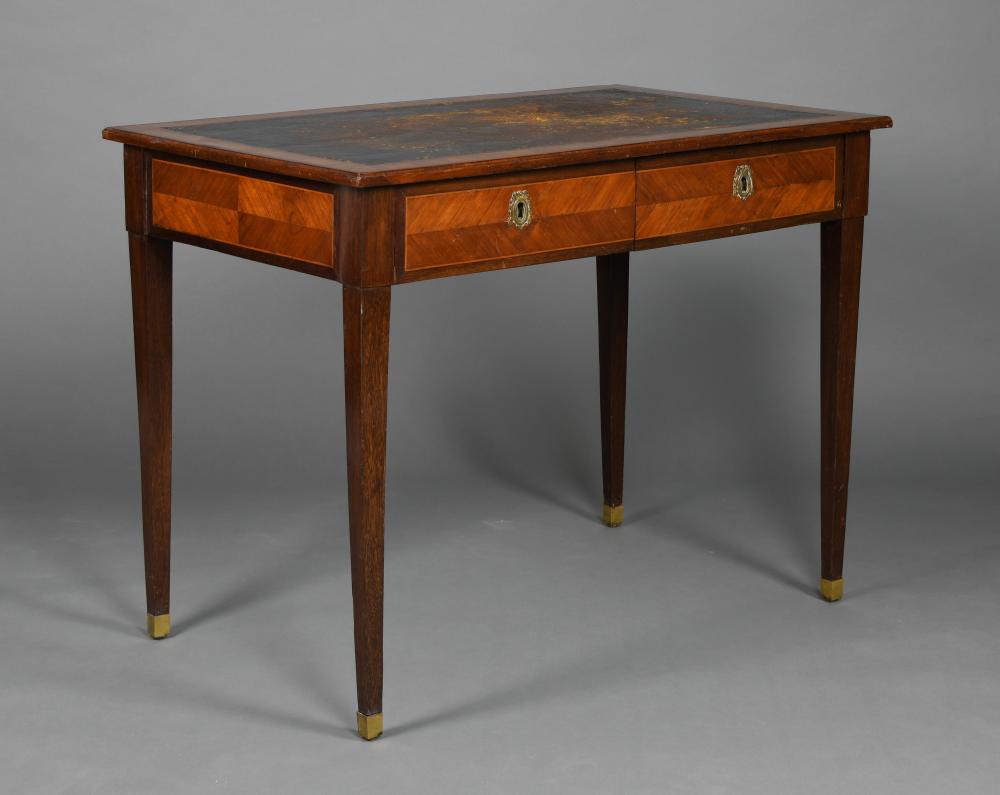 LOUIS XVI STYLE BUREAU PLAT OR