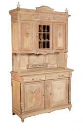 LOUIS XVI STYLE CABINET W/ PIC