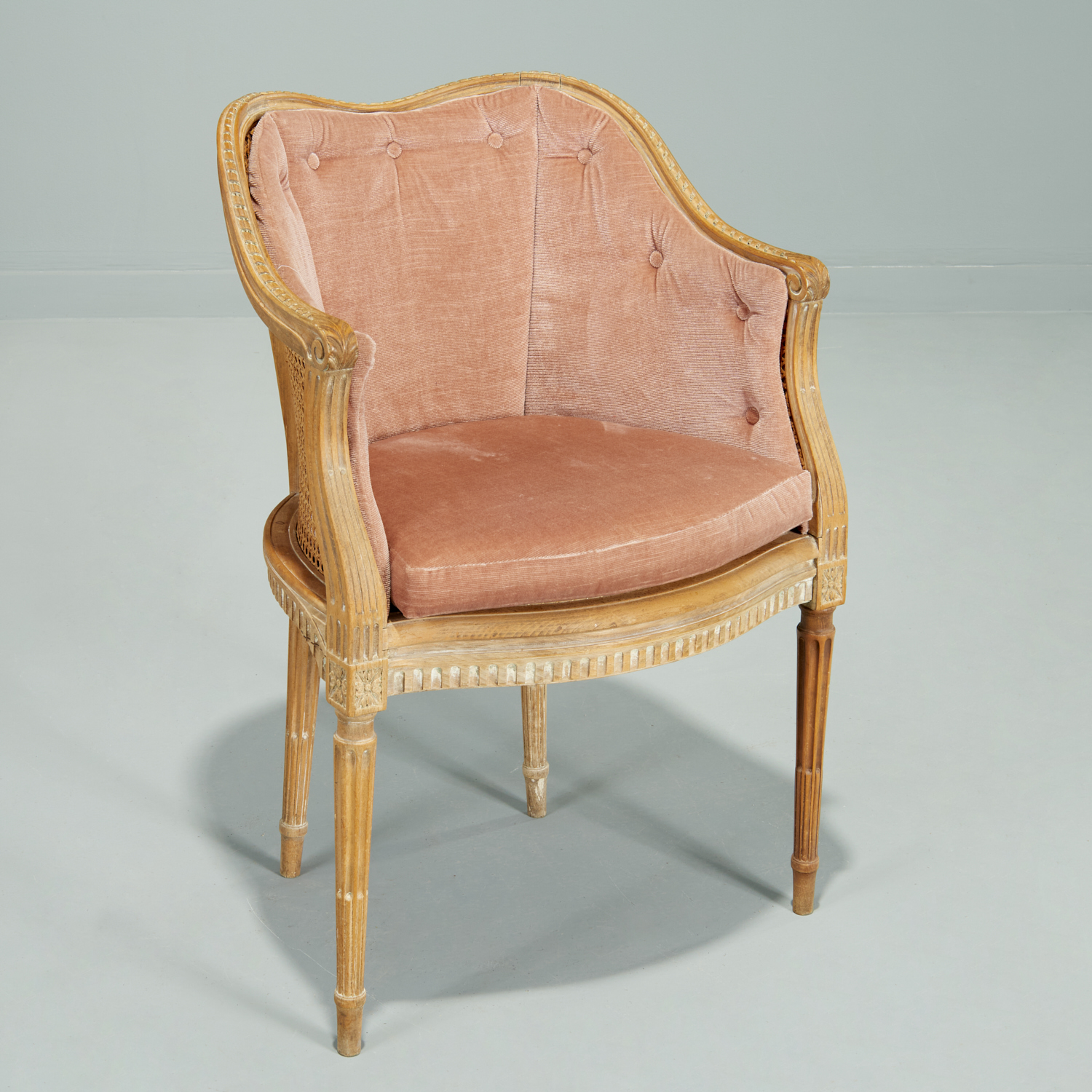 LOUIS XVI STYLE CANED BEECHWOOD