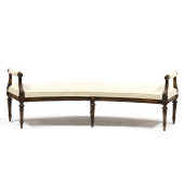 LOUIS XVI STYLE CARVED AND UPH