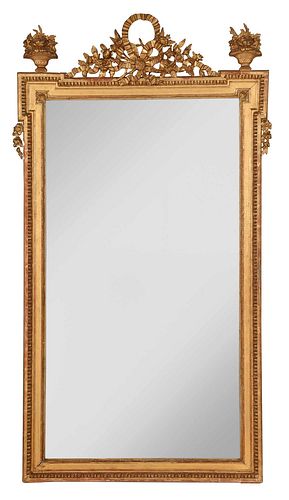 LOUIS XVI STYLE CARVED AND GILTWOOD