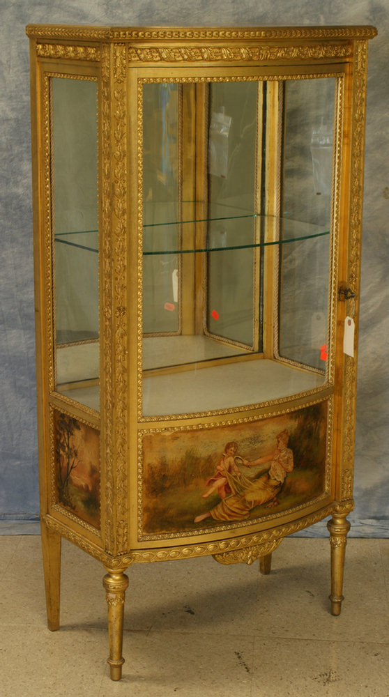 Louis XVI style carved and gilt