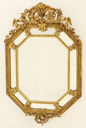 LOUIS XVI STYLE CARVED GILT WO