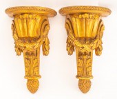 LOUIS XVI STYLE CARVED GILTWOO
