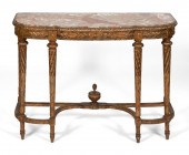 LOUIS XVI-STYLE CARVED GILTWOO
