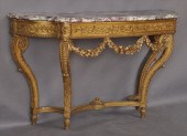 LOUIS XVI-STYLE CARVED GILTWOO