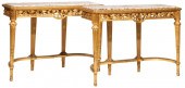 LOUIS XVI-STYLE CARVED GILTWOO