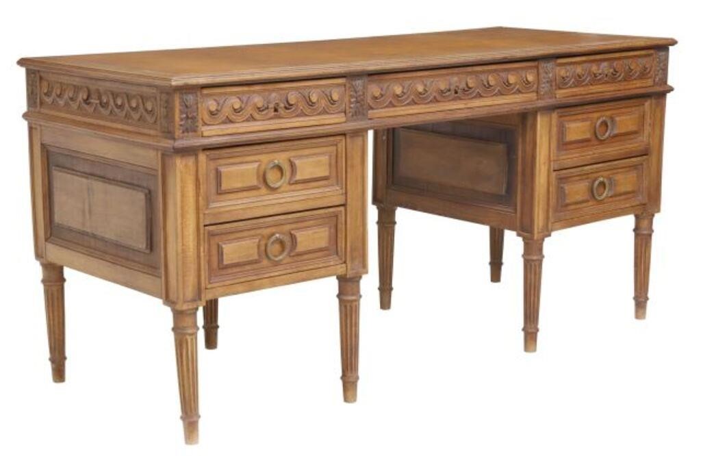 LOUIS XVI STYLE CARVED WRITING