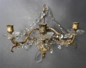 LOUIS XVI STYLE CAST BRASS AND