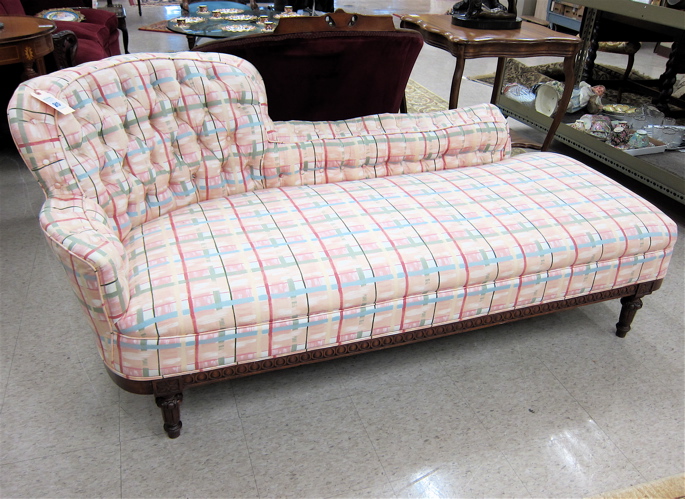 LOUIS XVI STYLE CHAISE LOUNGE