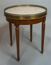LOUIS XVI STYLE CIRCULAR METAL