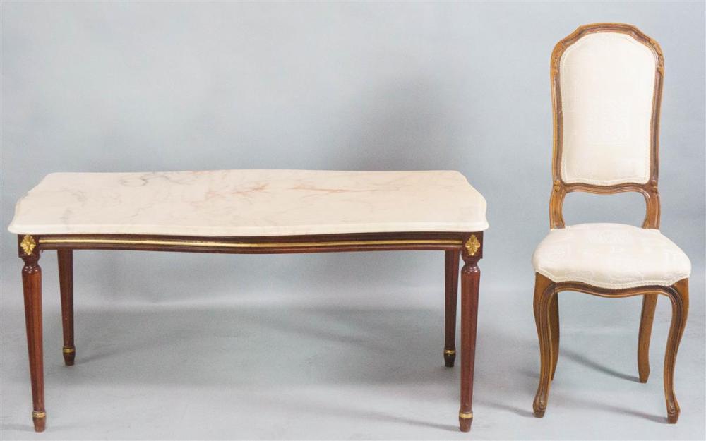 LOUIS XVI STYLE COFFEE TABLE WITH