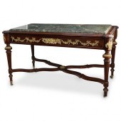 LOUIS XVI STYLE COFFEE TABLEDE