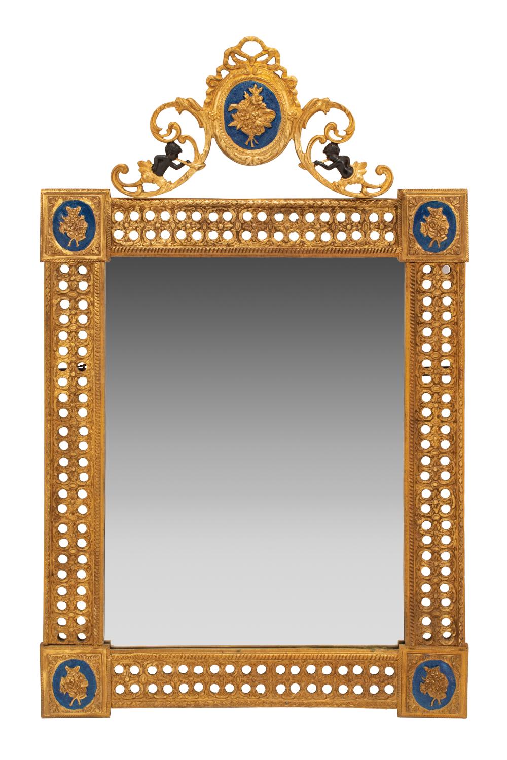 LOUIS XVI-STYLE COLD PAINTED BRONZE