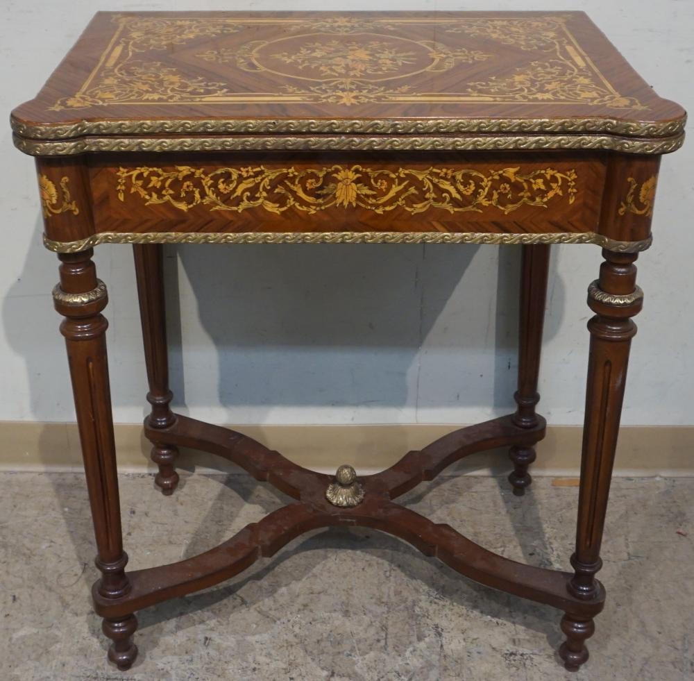 LOUIS XVI STYLE COLORED FLORAL